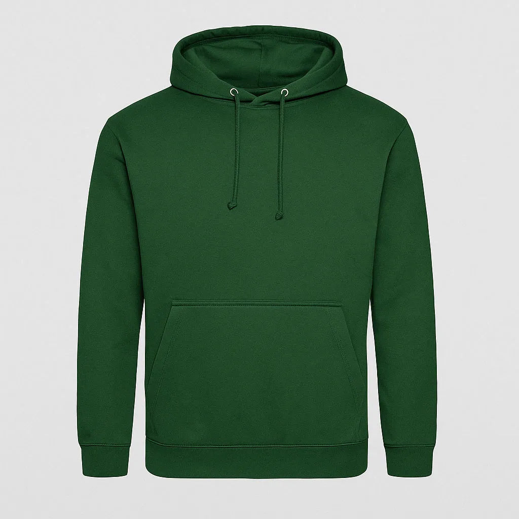 Bluza z kapturem Just Hoods Unisex - BUTELKOWA ZIELEŃ