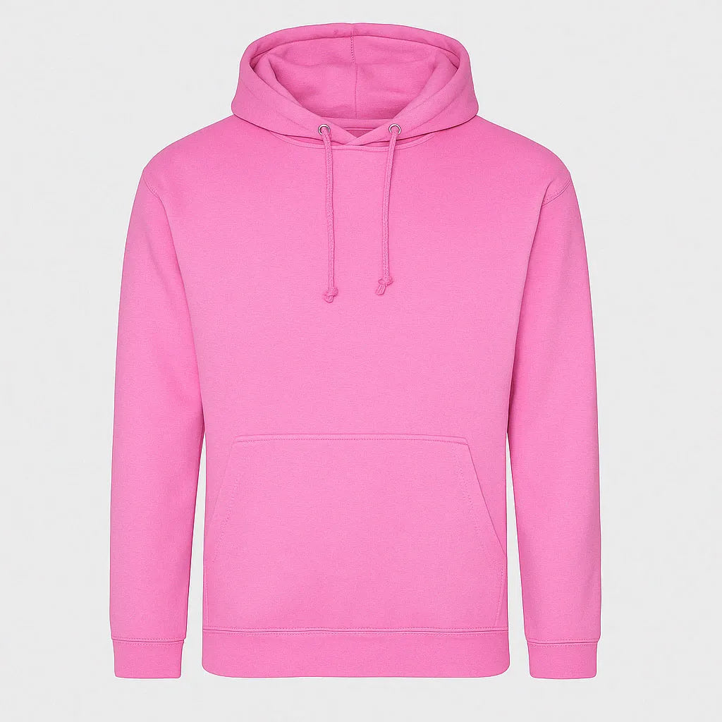 Bluza z kapturem Just Hoods Unisex - RÓŻOWA