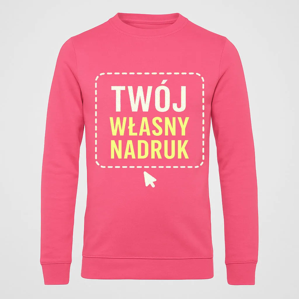 Bluza unisex Just Hoods - RÓŻOWA