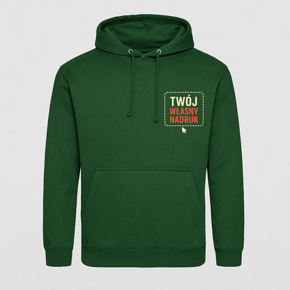 Bluza z kapturem Just Hoods Unisex - BUTELKOWA ZIELEŃ