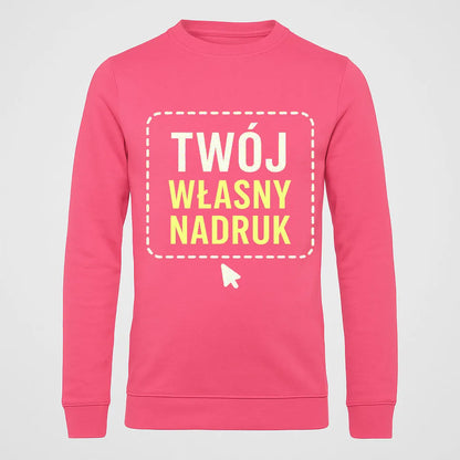 Bluza unisex Just Hoods - RÓŻOWA